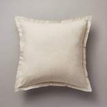 26"x26" Linen Blend Euro Bed Pillow - Hearth & Hand­™ with Magnolia