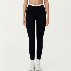 Anna-Kaci Active Women's High Waist Compression Leggings with Wide Supportive Waistband and Sleek Contoured Fit - 1 of 4