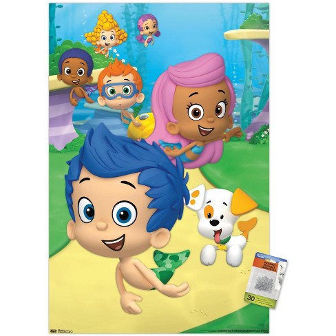 Trends International Nickelodeon Bubble Guppies - Group Unframed Wall ...