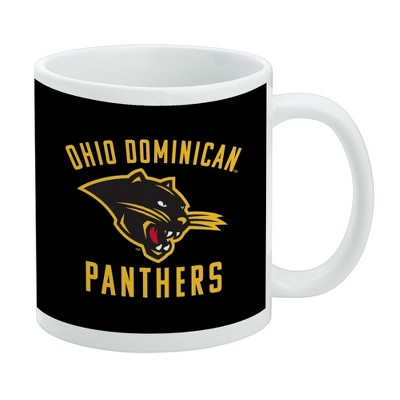 Ohio Dominican University Panthers Logo Ceramic Coffee Mug Novelty Gift Mugs for Coffee Tea and Hot Drinks 11oz White