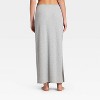 Women's Variegated Ribbed Pajama Skirt - Auden™ - 2 of 3