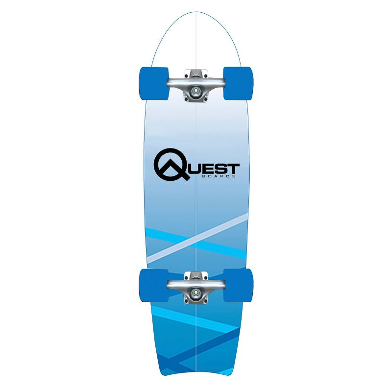 Quest Boards 32&#34; Cruiser Skateboard - Light Blue, 2 of 4