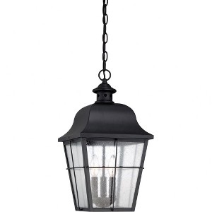 Quoizel Lighting Millhouse 3 - Light Pendant in  Mystic Black - 1 of 4