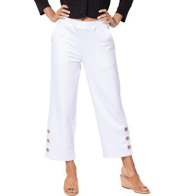 Women's BUTTON FLOOD PANT - ESCAPE BY HABITAT