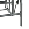 Chic Crate - Premium Dark Gray/Outdoor Wicker Glider Chair - Comfortable and Stylish Choice for Your Outdoor Space - 4 of 4