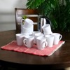 Gibson Home Noble Court 12 Piece 12 oz. Mug Set in White - 4 of 4