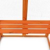 AZL1 Life Concept Pet Crates and Houses Multi Tiered Climbing Platforms Secure Enclosure for Multiple Cats, Orange, 62.4"*32.4"*70" - 4 of 4