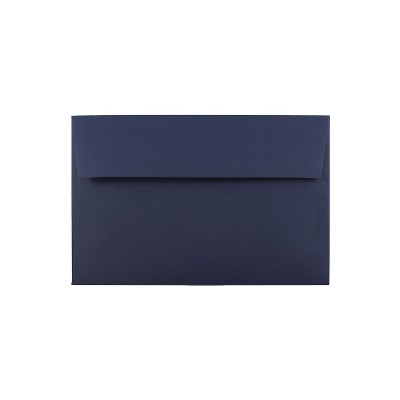 Jam Paper A10 Invitation Envelopes 6 X 9.5 Navy Blue Leba867 : Target