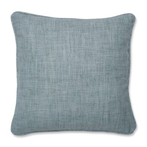 Speedy Lagoon Mini Square Throw Pillow Blue - Pillow Perfect