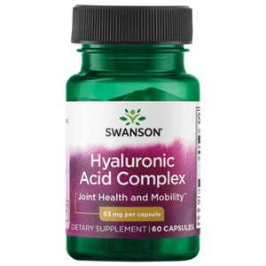 Swanson Hyaluronic Acid Complex 83 Mg 60 Caps. - 1 of 2
