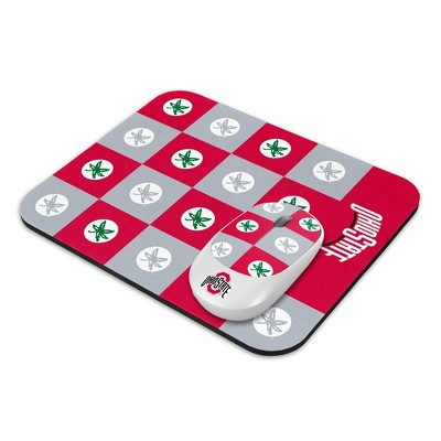 NCAA Ohio State Buckeyes Mouse and Mousepad Set