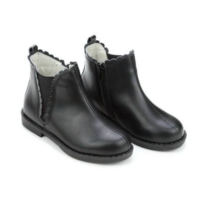Girl Nicola Scalloped Chelsea Boot - L'Amour