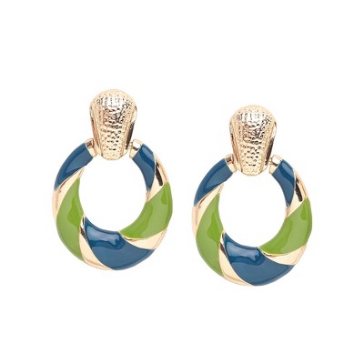 SOHI Women's Multicolour Party Drop Earring