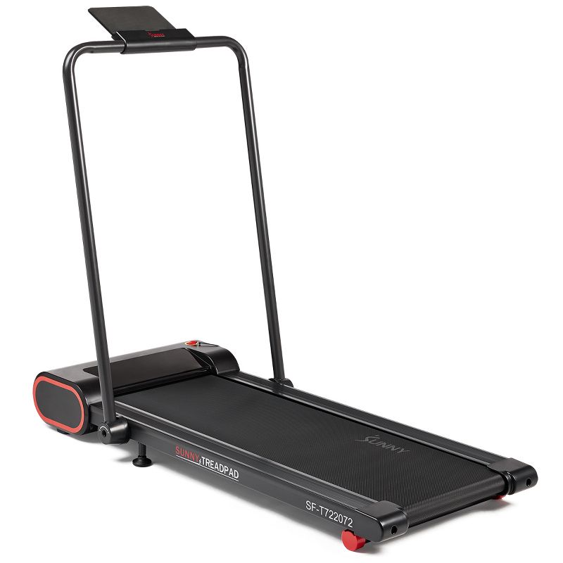 Sunny Health &#38; Fitness Smart Compact Treadpad Electric Treadmill, 1 of 11