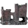 1Pc Aquarium Fish Tank Decoration, Resin Artificial Ancient Castle Ornament, Hideout Caves Layout Prop for Fish Tank Aquarium Landscaping Decor - 4 of 4