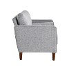 Lifestyle Solutions Giovanni Chair Woven Light Gray - 4 of 4