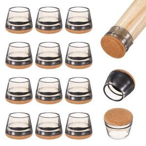 Unique Bargains Silicone Cups Chair Leg Floor Protectors Hardwood Floors 16 Pcs - 1 of 4