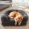 Human Dog Bed, 71"x43"x12" Dog Beds for Large Dogs, Foldable Plush Washable Dog Bed for People Doze Off, Orthopedic Dog Beds for Humans Size - 4 of 4