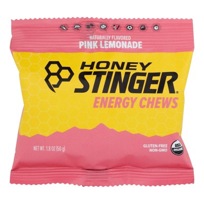 Honey Stinger Energy Chews Pink Lemonade - Pack of 12 - 1.8 oz.