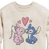 Boys' - Disney - Lilo & Stitch Graphic Long Sleeve Fleece Sweatshirt - 2 of 4