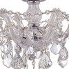 Crystorama Lighting Maria Theresa 3 - Light Semi-Flush Mount in  Polished Chrome - 3 of 4