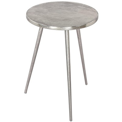 Zuo Politik Side Table Silver