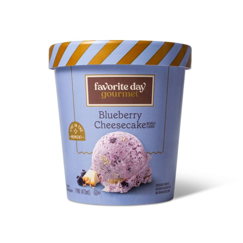 Blueberry Cheesecake Ice Cream - 16oz - Favorite Day&#8482;, 1 of 10