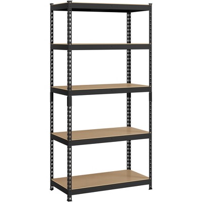 3-Tier Metal Shelving Storage Unit, Size: Silver