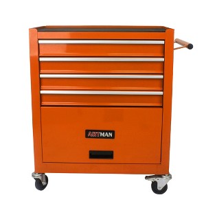 VASIP 4-Drawer Tool Cart with Wheels, Multifunctional,Organized Storage ,for Garage, Home & Workshop,Blue - 1 of 4