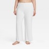 Women's Pointelle Pajama Pants - Auden™ - 4 of 4