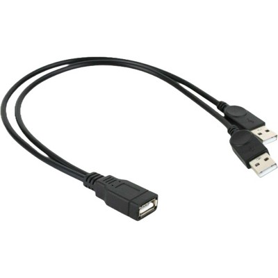 Sanoxy 3.5mm Male Audio Aux Jack To Usb 2.0 Type A Female Otg Converter  Adapter Cable : Target