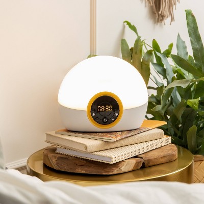 Lumie Bodyclock Rise 100 Wake-Up Light Alarm Clock with Sunrise and Sunset_8