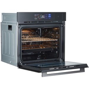 Orieon 24" Built-in Electric Wall Oven, 2.5 Cu.ft Convection Oven with 8 Cooking Functions, Rotisserie, Touch Screen, Stainless Steel. - 1 of 4