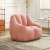 Bean Bag Chair With Filler,Bean Bag Sofa With Tufted Soft Stuffed Filling, Fluffy And Lazy Sofa, Bean Bag Chairs With Memory Foam-Cuddlewood - 2 of 4