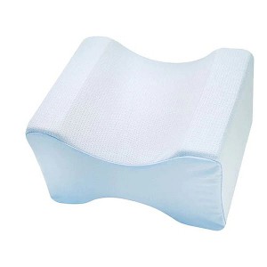 Dr. Pillow Leg Pillow - Adjusts Your Hips, Legs And Spine For A Comfortable Sleep, Blue - 1 of 4