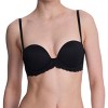 Natori Women's Feathers Lace Plunge Strapless Bra 731023, Black, 34B - 4 of 4