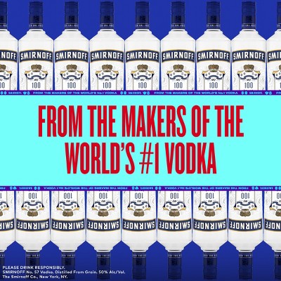 Smirnoff 100 Proof Vodka - 375ml Bottle