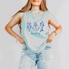 Simply Sage Market Sea La Vie 3 Across Garment Dyed Tank - 2 of 3