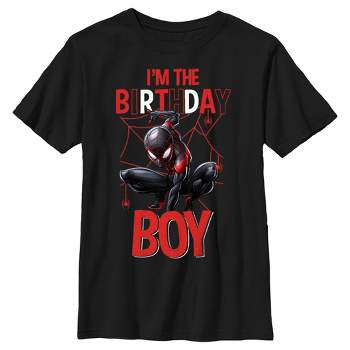 Boy's Marvel Comics Miles Birthday Boy T-Shirt