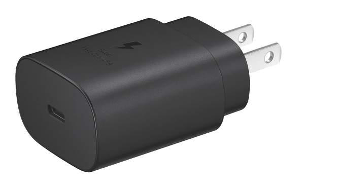 Samsung 25W USB-C Fast Charging Wall Charger (with USB-C Cable) - Black, 2 of 5, play video