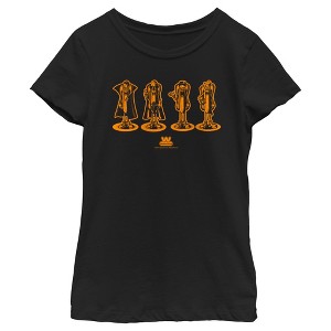 Girl's Wienerschnitzel The Delicious One Halloween Costumes  T-Shirt - Black - Small - 1 of 4