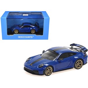 2025 Porsche 911 (992.2) GT3 Weissach Package Blue with Carbon