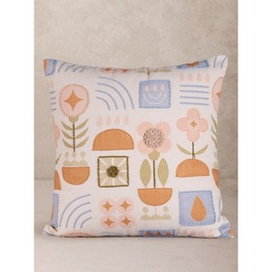 Junia Throw Pillow 20"x20" - 1 of 4