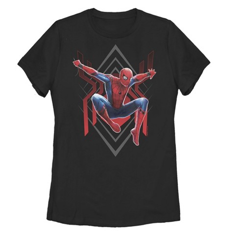 Womens spiderman t store shirt