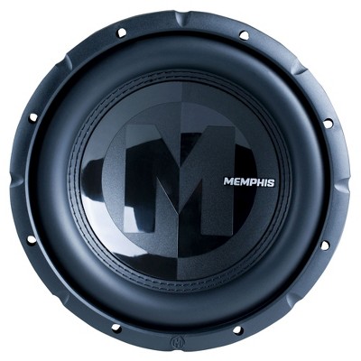 Memphis Audio PRX102W 10" Power Reference Single 2-Ohm Subwoofer Replacement, 250 Watts RMS, No Magnet Boot, Spade Terminals