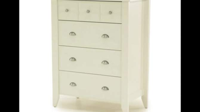 Shoal Creek 4 Drawer Chest Soft White - Sauder, 2 of 5, play video