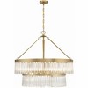Crystorama Lighting Emory 9 - Light Chandelier in  Modern Gold - 2 of 4