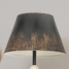 Rustic Vintage Table Lamp with Distressed Finish, Height 24.80", Width 13.39" for Home Decor, 1pc - 4 of 4