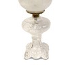 Lehman's Princess Feather Oil Lamp - Historical Design with Glass Lamp, Brass Burner, 12" Chimney, Etched Ball Glass Shade, 22 Inches High - 3 of 3