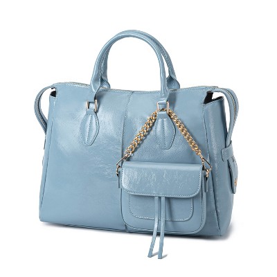 MKF Collection Yareli Women’s Vegan Leather Tote & Mini Crossbody Bag by Mia K